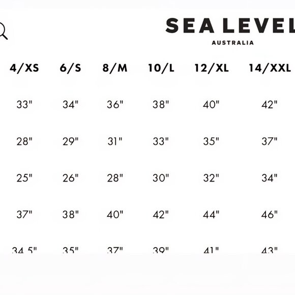 NWT SEA LEVEL RETREAT Plunge Bikini 16 (AUS) 14 (CAD) - Picture 8 of 8